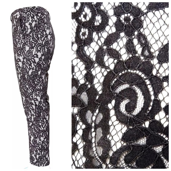 Catherine Malandrino Christy Lace Pant - Picture 5 of 6